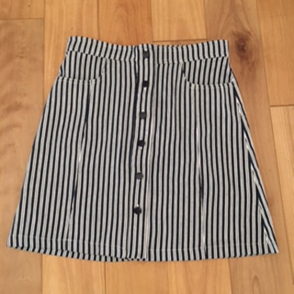 Kookai striped spring/summer skirt size 38